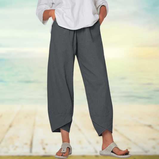 Rove | Airy Lightweight Cotton Pants-Charlottemode